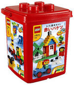 Lego 7616 Creative Building: Red Bucket Foundation Set