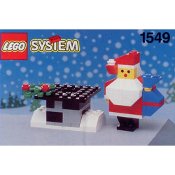 Lego 1549 Santa Claus and chimney