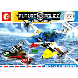SY 602012 Dragon Fury Super Police: Chase in the Sea