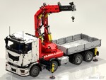 Rebrickable MOC-8800 Crane truck
