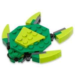 Lego 40063 Promotion: Modular Building of the Month: Turtle