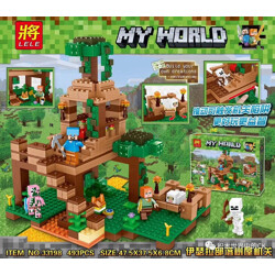 LELE 33198 Minecraft: Isera Tribal Treehouse