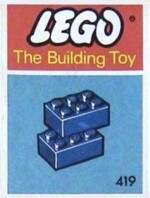 Lego 419 2 x 3 Bricks (The Building Toy)