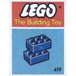 Lego 419 2 x 3 Bricks (The Building Toy)