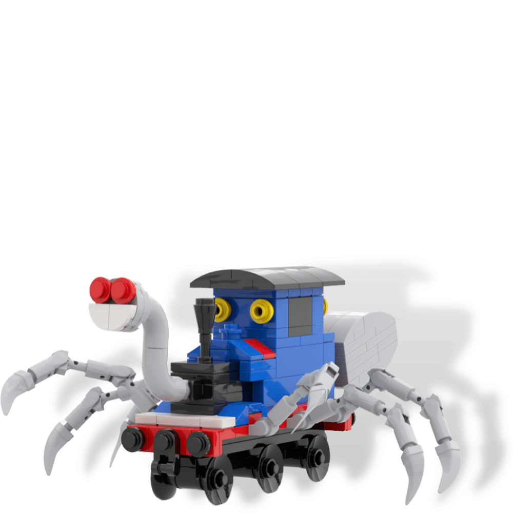 Choo Charles Large Version MOCBRICKLAND 89483 Movies and Games