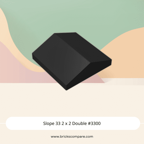 Slope 33 2 x 2 Double #3300 - 26-Black