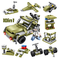 PANLOSBRICK 633032D Off-road field vehicle 10 combinations