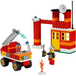 Lego 6191 Creative Building: Fire Building Set