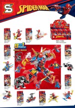 SY 1183-6 Spiderman minifigure 8 fit Spiderman mecha