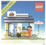 Lego 6683 Hamburger Shop