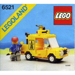 Lego 6521 Repairing the car