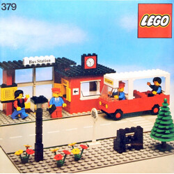 Lego 379 Bus station