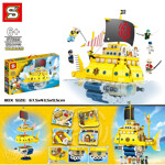 SY SY6295 King of the Sea: Polar Diving Pirate Ship