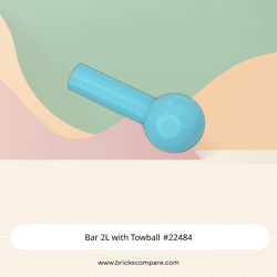 Bar 2L with Towball #22484  - 322-Medium Azure