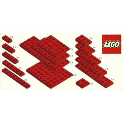 Lego 820 Plates Parts Pack