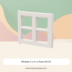 Window 2 x 4 x 3 Pane #4133 - 1-White