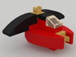 Lego TRUNINJAGO-3 Micro Kai and #039; s Fighter Jet