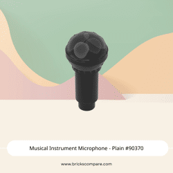 Musical Instrument Microphone - Plain #90370  - 26-Black
