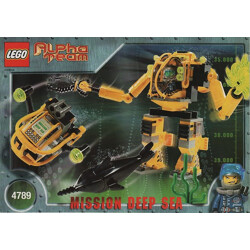 Lego 4789 Alpha Force: Deep Sea Missions: Deep Sea Robots