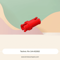 Technic Pin 3/4 #32002 - 21-Red