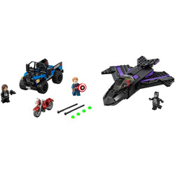 LEPIN 07033 Black Panther Chase