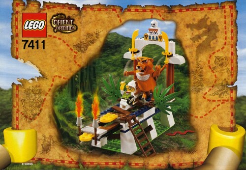 Lego 7411 Adventure: Lion Andbeast Adventure