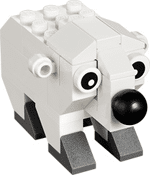 Lego 40208 Promotion: Modular Building of the Month: Polar Bear