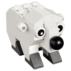 Lego 40208 Promotion: Modular Building of the Month: Polar Bear
