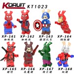 KORUIT XP-161 8 Minifigures: Spider Pigman
