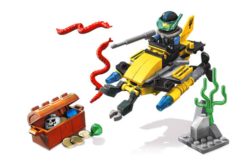 Lego 7770 Submarine Adventures: Deep Sea Treasure Hunt