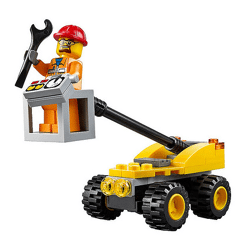 Lego 30229 Traffic: Repairing the ladder