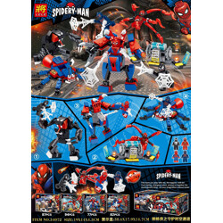 LELE 34072-2 Spider-Man's Guardian Space-Time Channel Man's Armor 4