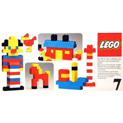 Lego 7 Basic Building Set, 3 plus