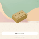 Brick 2 x 3 #3002 - 5-Tan