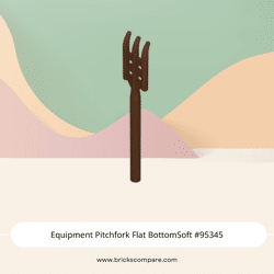 Equipment Pitchfork Flat BottomSoft #95345 - 192-Reddish Brown