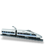 Mould King 12021 World Railway CRH380A High-speed Train