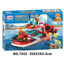Winner / JEMLOU 7022 Fire Squad: Fire Boat