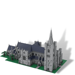 MOC-89487 Ireland St. Patrick's Cathedral Medieval Castle