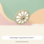 Wheel Wagon Huge (43mm D.) #33211 - 5-Tan