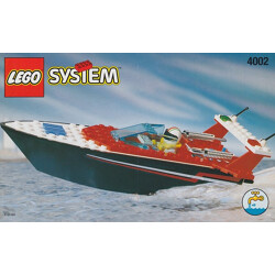 Lego 4002 Boat: Rapid Shipping Boat