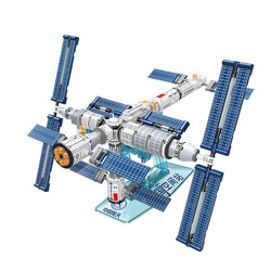 QMAN / ENLIGHTEN / KEEPPLEY K10208 Space Ideas: China&#39;s Manned Space Station Tiangong