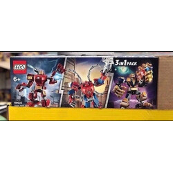 Lego 66636 Iron Man, Spider-Man, Anti-Bully three one-in-one armor set