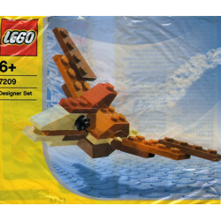 Lego 7209 Designer: Toothless pterosaur