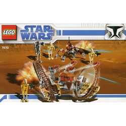 Lego 7670 Hellfire chariots and spider robots