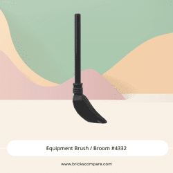 Equipment Brush / Broom #4332 - 26-Black