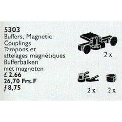 Lego 5303 Buffers and Magnetic Couplings
