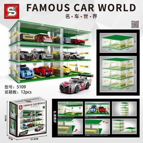 SY 5109 World of famous cars: three-story luxury garage