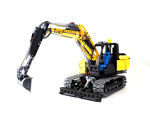 Rebrickable MOC-15185 RC Drive Excavator