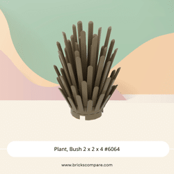 Plant, Bush 2 x 2 x 4 #6064 - 138-Dark Tan