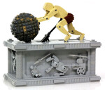 Rebrickable MOC-4240 Sisyphus pushes the ball